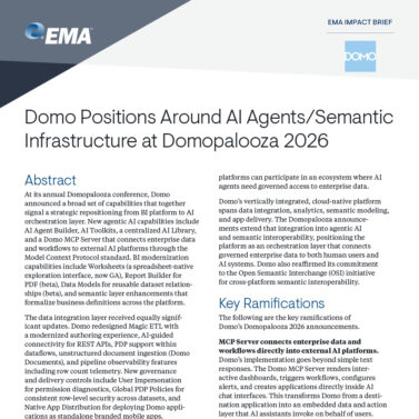 Domo Positions Around AI Agents/Semantic Infrastructure at Domopalooza 2026