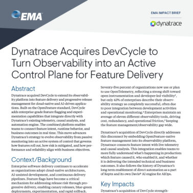 Dynatrace Acquires DevCycle to Turn Observability into an Active Control Plane for Feature Delivery