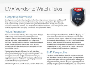 EMA Vendor to Watch: Telos